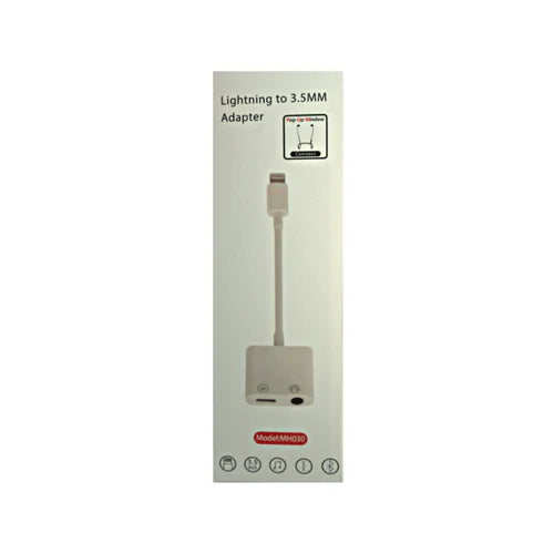 2-in-1 Dual Lightning Headphone Adapter Cable