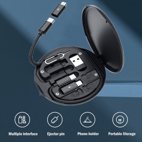(5 In 1) Data Cable Set 60w Fast Charging