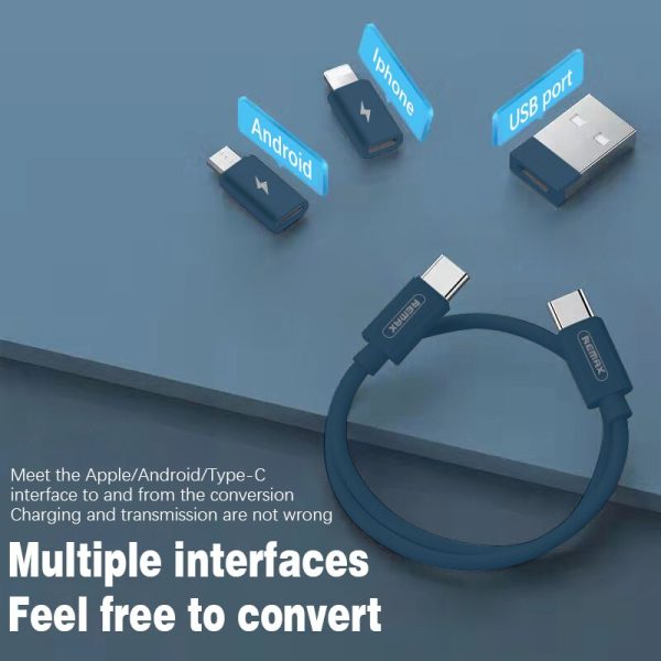 (5 In 1) Data Cable Set 60w Fast Charging