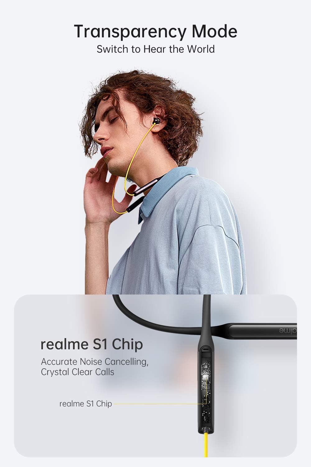 Realme Wireless Stereo Neckband Headset