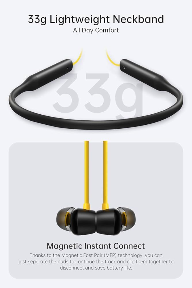 Realme Wireless Stereo Neckband Headset