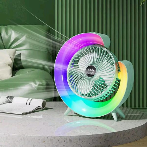 Mini Electric Fan Portable Table Fan