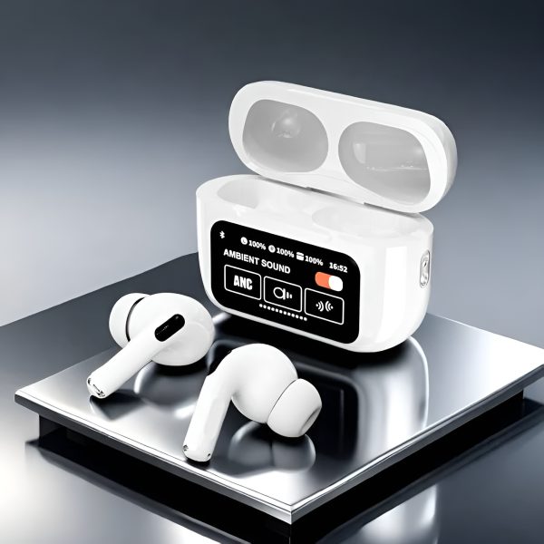 A9 Pro Digital Display Case Airpods Ancenc Touch Screen Wireless Earbuds