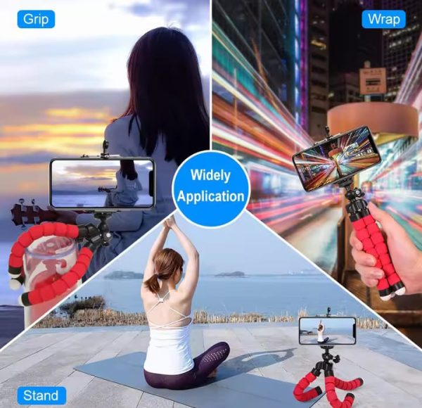 Adjustable Octopus Mobile Tripod Plus