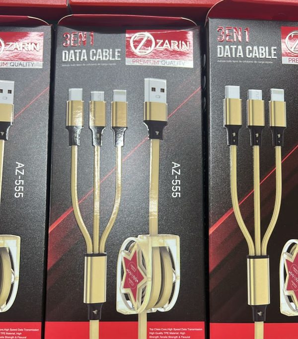3 In 1 Fast Charging Cable