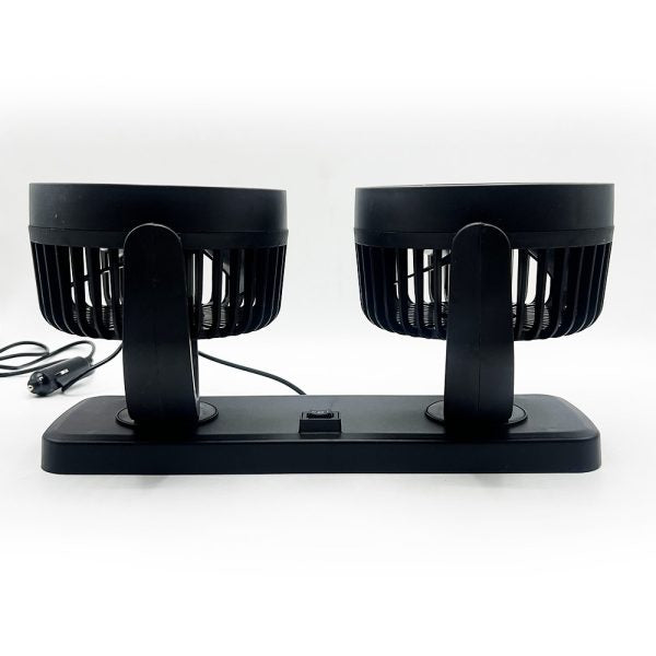 Car Cooling Fan With Dual Head