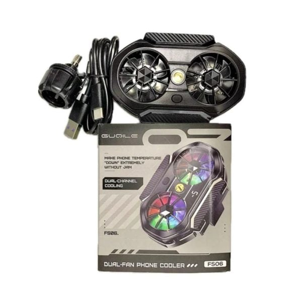 FS06 Semiconductor Cooling Phone Dual Fans