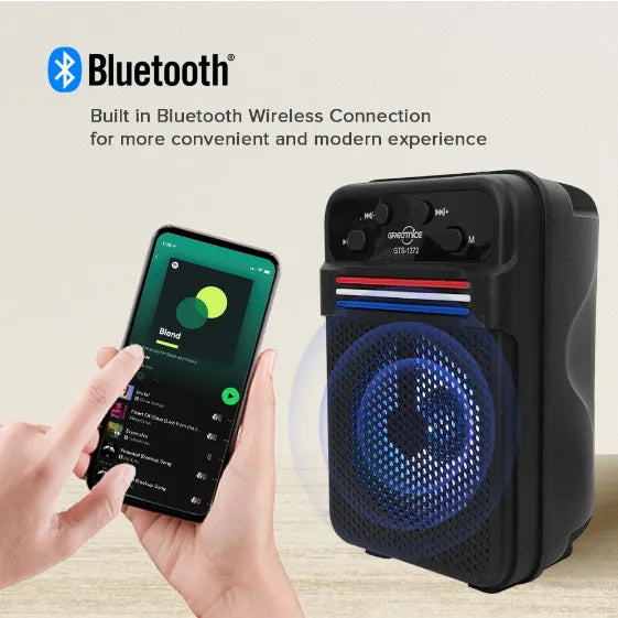 GTS 1372 Portable Bluetooth Wireless Speaker