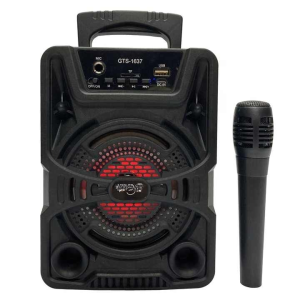 Gts 1637 Portable Bluetooth Wireless Speaker