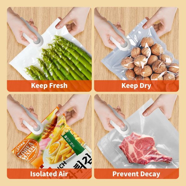 2-in-1 USB Rechargeable Mini Bag Sealer & Cutter