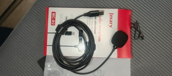 Jmary Lavalier Microphone With Clip