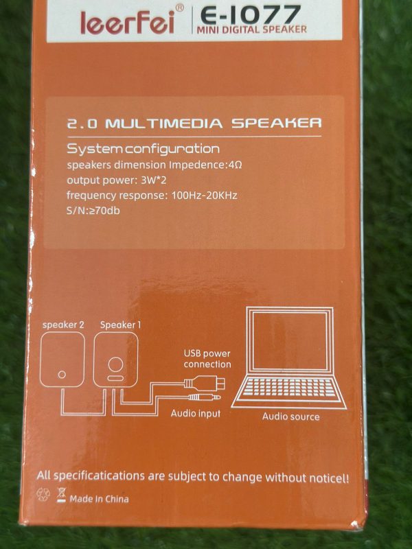 Leerfei E-1077 Mini Digital Speaker