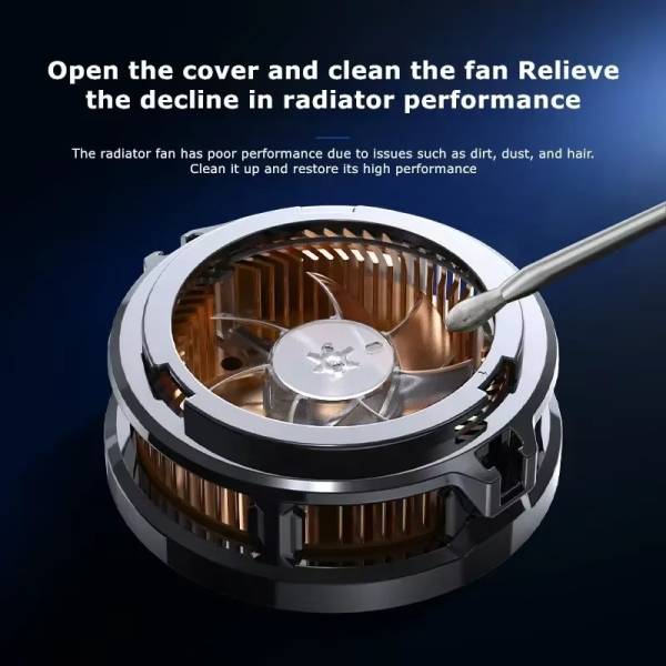 Memo Cx07 Mobile Phone Magnetic Cooling Fan