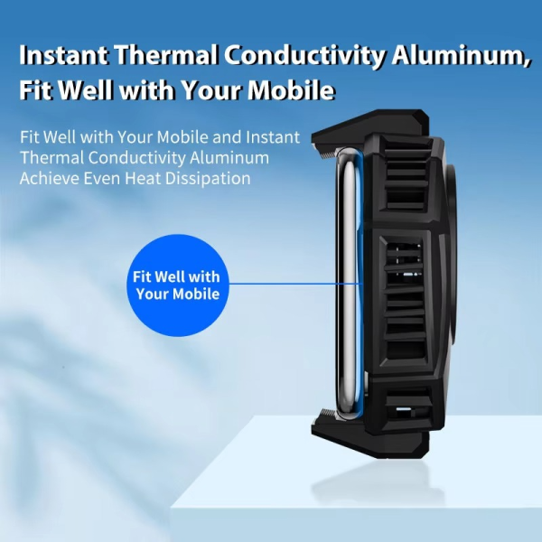 Memo Dl05 Portable Semiconductor Phone Cooler Fan