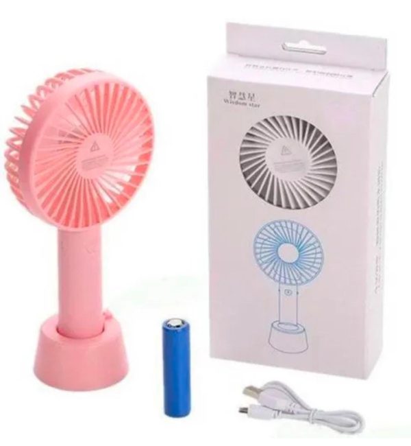 Portable Usb Rechargeable Handheld Fan