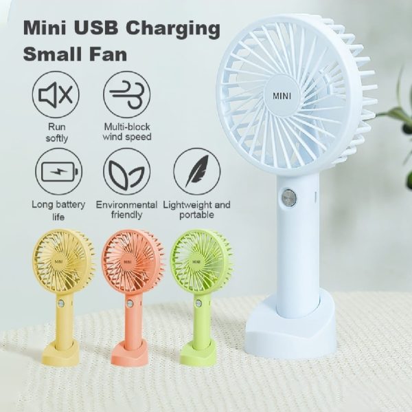 Portable Usb Rechargeable Handheld Fan