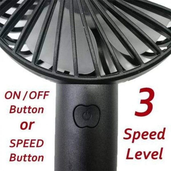 Portable Usb Rechargeable Handheld Fan