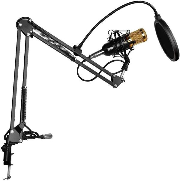 Professional Condenser Microphone – Podcast Mic Set Condenser Microphone