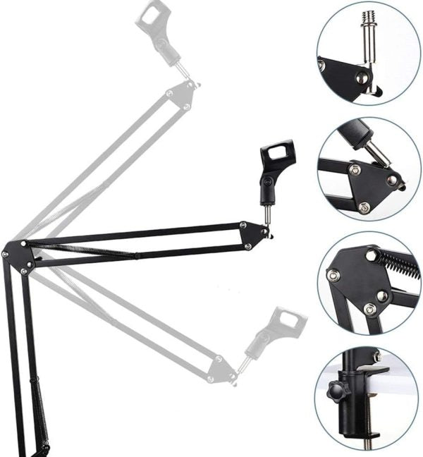 Professional Condenser Microphone – Podcast Mic Set Condenser Microphone