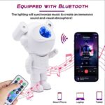 Astronaut Galaxy Projector Lamp Starry Star Bluetooth Speaker