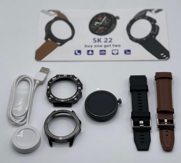 Sk 22 Smartwatch Amoled Display
