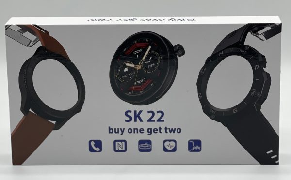 Sk 22 Smartwatch Amoled Display