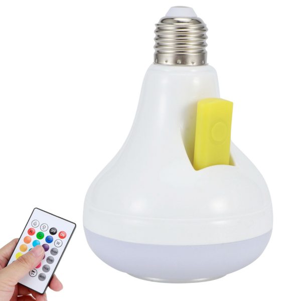 Smart Led Light Bulb With Built-in Bluetooth Speaker