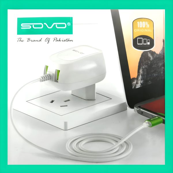 Sovo Sg-75 3.4-amp Type-c Cable Fast Charger