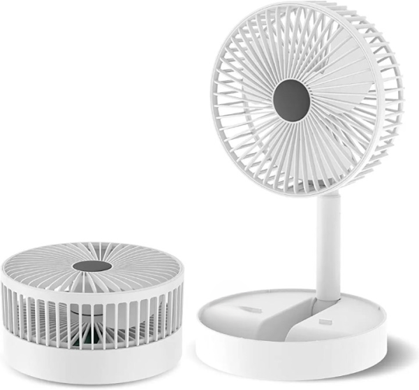 Telescopic Folding Fan Summer Silent Desktop Retractable Fan