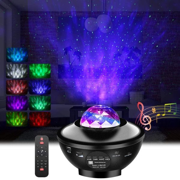Starry Projector Light Galaxy Speaker
