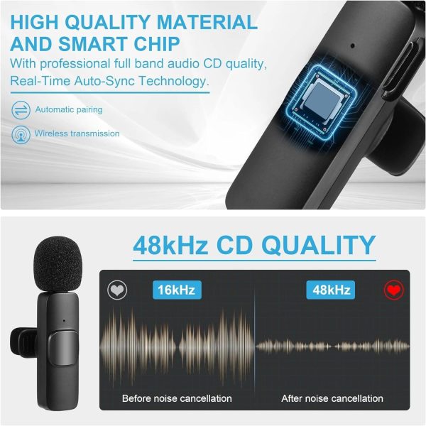 Wireless Mic K9 Dual Microphone
