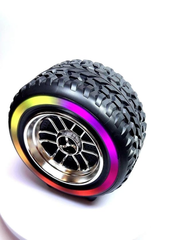 X-502 Rgb Wheel-shaped Wireless Speaker