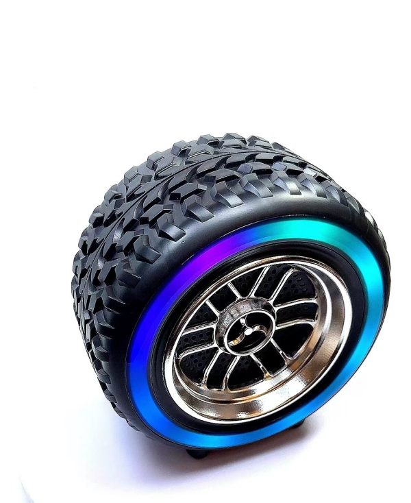 X-502 Rgb Wheel-shaped Wireless Speaker