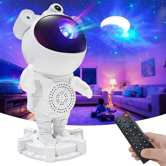 Astronaut Galaxy Projector Lamp Starry Star Bluetooth Speaker