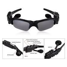 Sun Glasses With Headphones