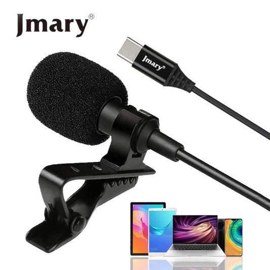 Jmary Lavalier Microphone With Clip