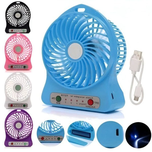 Portable Mini Usb Fan Rechargeable
