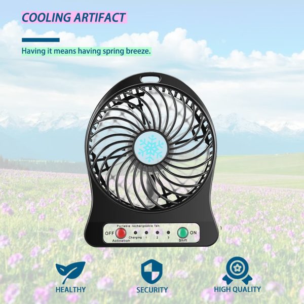 Portable Mini Usb Fan Rechargeable