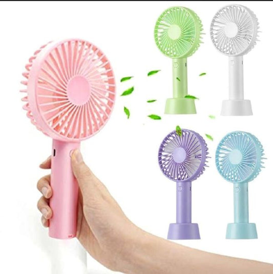 Portable Usb Rechargeable Handheld Fan