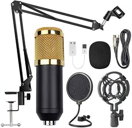 Professional Condenser Microphone – Podcast Mic Set Condenser Microphone