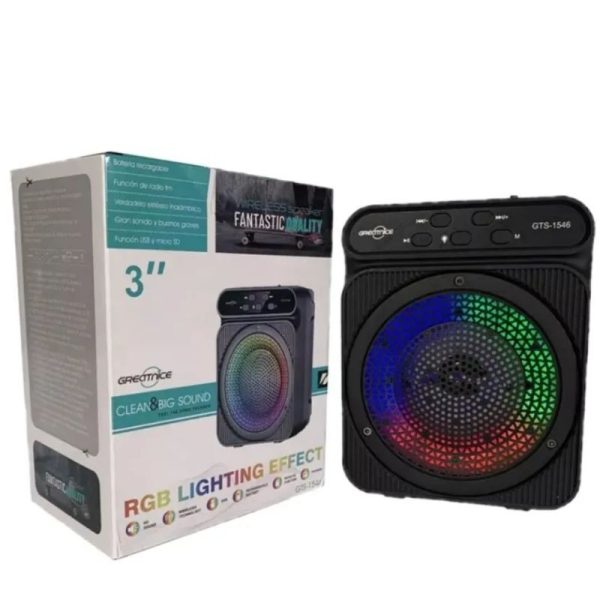 Gts 1546 Portable Wireless Bluetooth Speaker