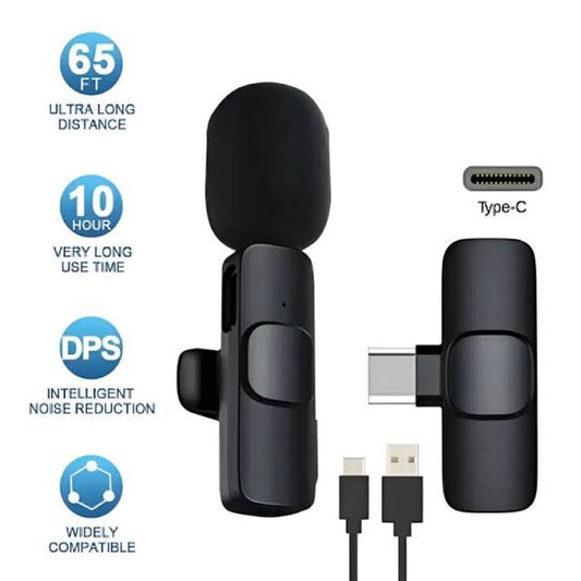 Wireless Mic K9 Dual Microphone